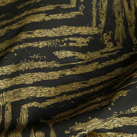 POŚCIEL EUROFIRANY KOMPLET POŚCIELI W PUDEŁKU METALI13 160X200 70X80 160X200 CM, 2 SZT. 70X80 CM CZARNY