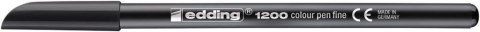 Pisak artystyczny 1 mm czarny Edding 1200/001/C