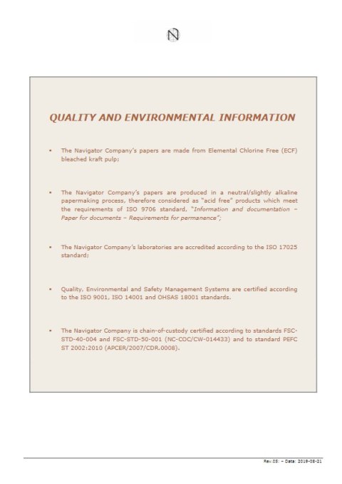 Papier xero A4 Inacopia Elite Premium 80g CIE 169 (KLASA A)