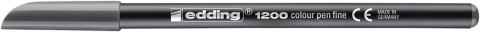 Pisak artystyczny 1mm szary Edding 1200/012
