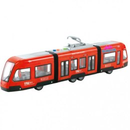 Duży tramwaj dźwięk światła baterie czerwony 930A
