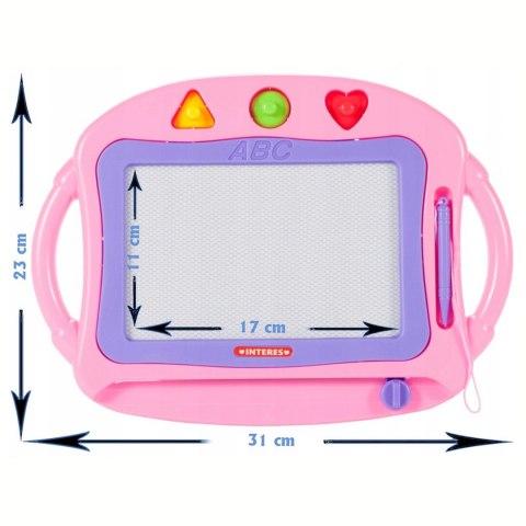 DUŻY ZNIKOPIS TABLICA DO RYSOWANIA UCHWYTY 2590R