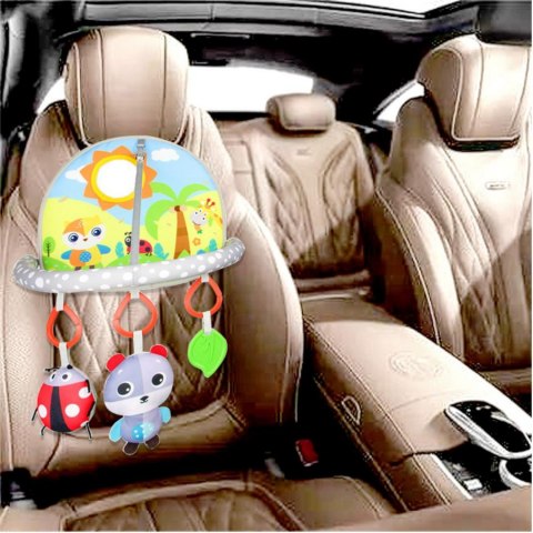 Panel interaktywny do auta dla dzieci zwierzęta A9858