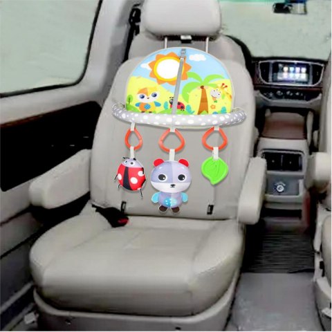 Panel interaktywny do auta dla dzieci zwierzęta A9858