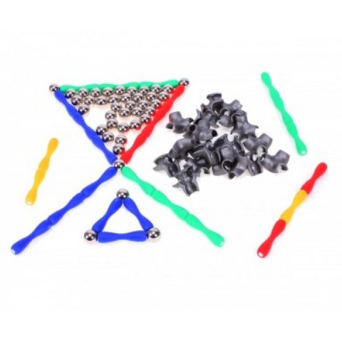 Magnetyczne klocki NEODYMOWE układanka 148el 6834C
