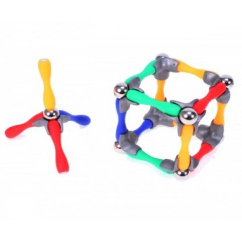 Magnetyczne klocki NEODYMOWE układanka 148el 6834C