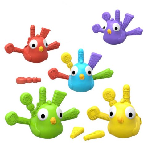 Sorter układanka ptaki Montessori kolory BB2004