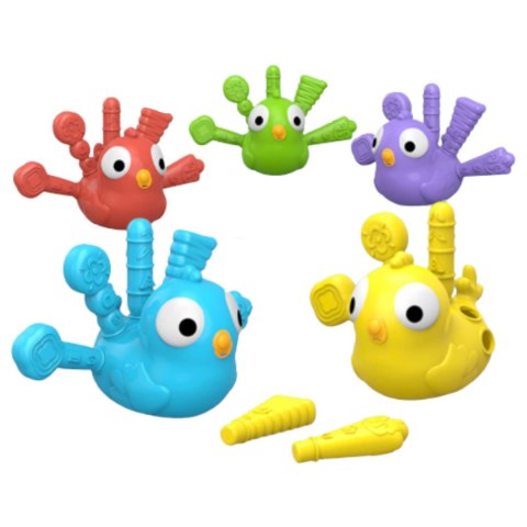 Sorter układanka ptaki Montessori kolory BB2004