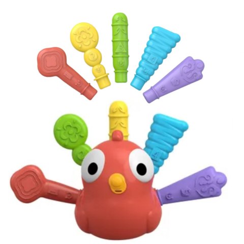 Sorter układanka ptaki Montessori kolory BB2004