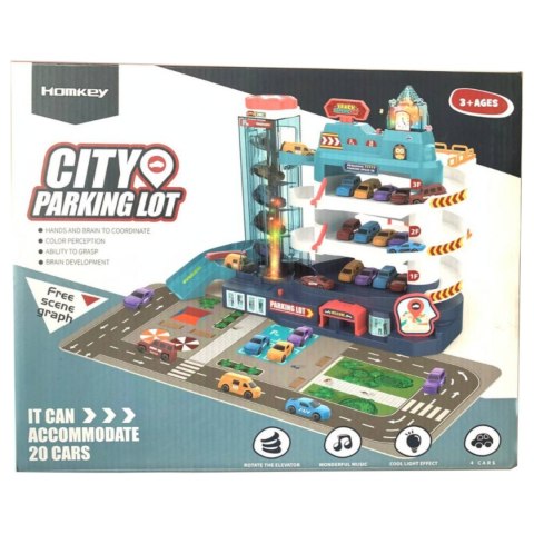 Tor samochodowy zjeżdżalnia auta winda 3301A