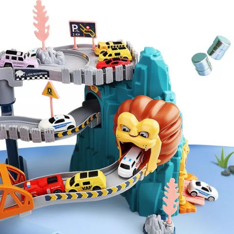 Tor samochodowy zjeżdżalnia auta winda lew 5503A