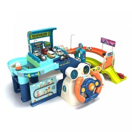 Tor samochodowy zjeżdżalnia z autami winda T904A