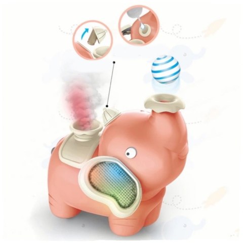 Fontanna z piłeczkami słoń para dźwięki 158-2CR