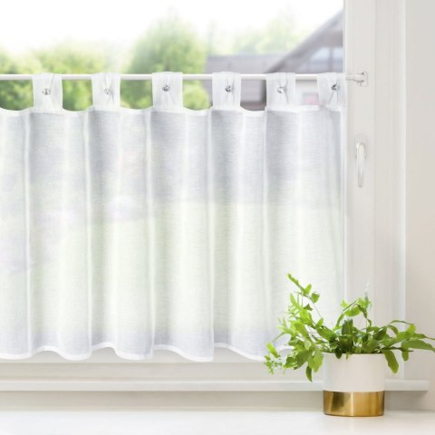 FIRANA GOTOWA EUROFIRANY   SEVILLA NA SZELKACH 60X150 CM BIAŁY