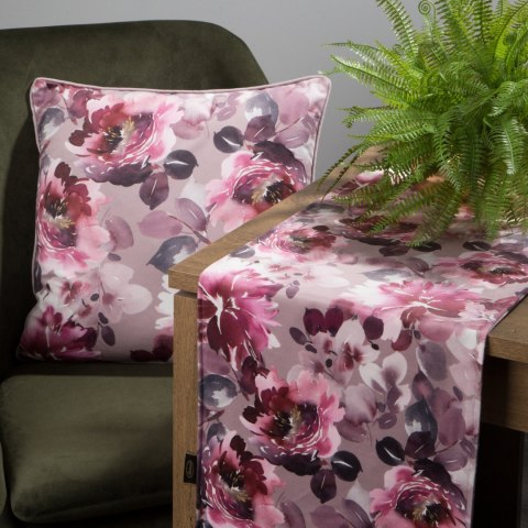 BIEŻNIK DWUSTRONNY VELVET 1 35X180 CM PUDROWY