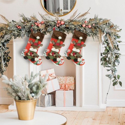 ŚWIĄTECZNA OZDOBA RENNE 28X53 CM CZERWONY