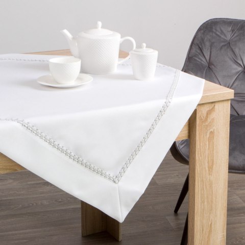 OBRUS EUROFIRANY ELIMA 145X240 CM BIAŁY