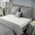 PRZEŚCIERADŁO EUROFIRANY NOVA 160X210 CM JASNOSZARY