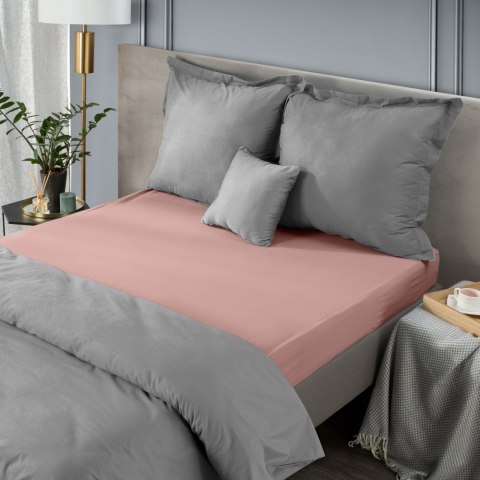 PRZEŚCIERADŁO EUROFIRANY NOVA 160X210 CM PUDROWY