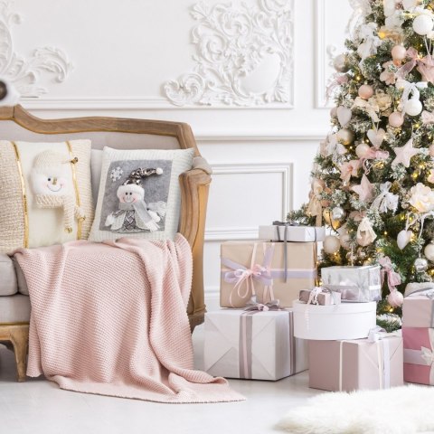 POSZEWKA SNOW 40X40 CM WIELOKOLOROWY