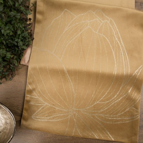 BIEŻNIK EUROFIRANY OBRUS   BLINK 12 35 X 180 CM MIODOWY