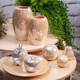 FIGURKA DEKORACYJNA SIMONA6 11X11X13 CM BEŻOWY