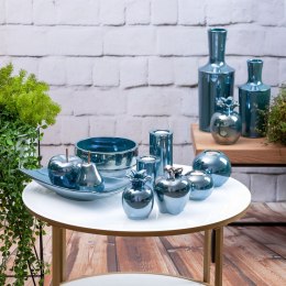 PATERA EUROFIRANY   DEKORACYJNA    SIMONA2 31X17X7 CM TURKUSOWY