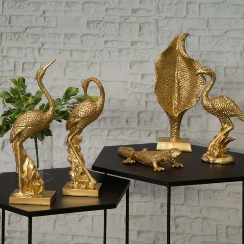 FIGURKA DEKORACYJNA TOBI 12X9X30 CM ZŁOTY