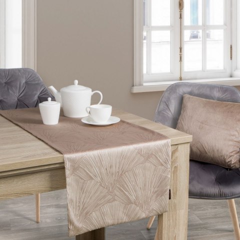 BIEŻNIK EUROFIRANY OBRUS   GOJA 40X140 BEŻ 40 X 140 CM BEŻOWY