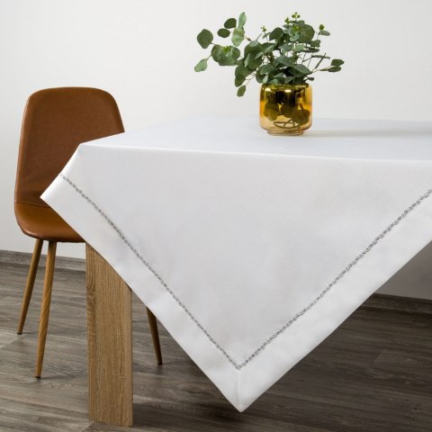 OBRUS EUROFIRANY ELINA 140 X 180 CM BIAŁY