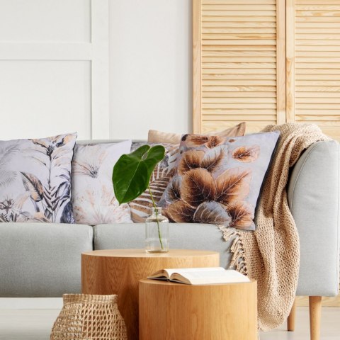 POSZEWKA NA PODUSZKĘ EUROFIRANY EUROFIRANYNA PODUSZKĘ   VELVET 45X45 CM KREMOWY