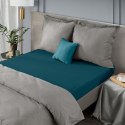 PRZEŚCIERADŁO JERSEY3 140X200 CM, WYS.30 CM TURKUSOWY