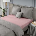 PRZEŚCIERADŁO JERSEY3 240X220 CM, WYS.30 CM PUDROWY RÓŻ