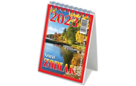 Kalendarz biurowy MINI ZODIAK 2026 (H7) TELEGRAPH