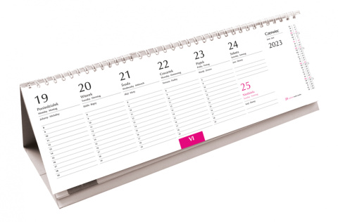 Kalendarz ze spiralką A4 - poziomy 2026 Michalczyk i Prokop T-100-2-19