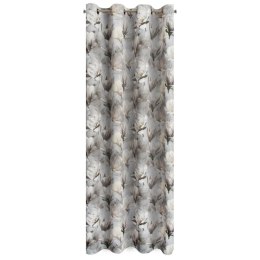 ZASŁONA GOTOWA   LARI 140X250 CM SREBRNY