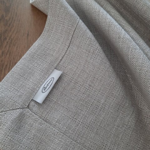 SERWETA GRUBA OBRUS STELLA 2 85 X 85 CM JASNOSZARY