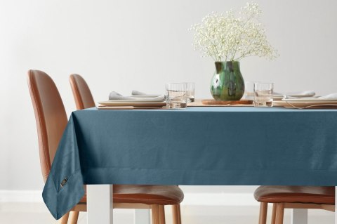 BIEŻNIK EUROFIRANY OBRUS   40 X 140 CM GRANATOWY