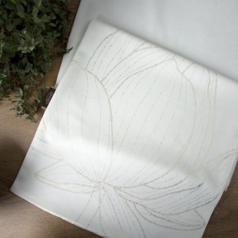 BIEŻNIK EUROFIRANY OBRUS   BLINK 12 35 X 180 CM BIAŁY