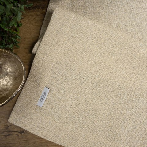 OBRUS BAWEŁNIANY GRUBY STELLA 1 140 X 220 CM ZŁOTY