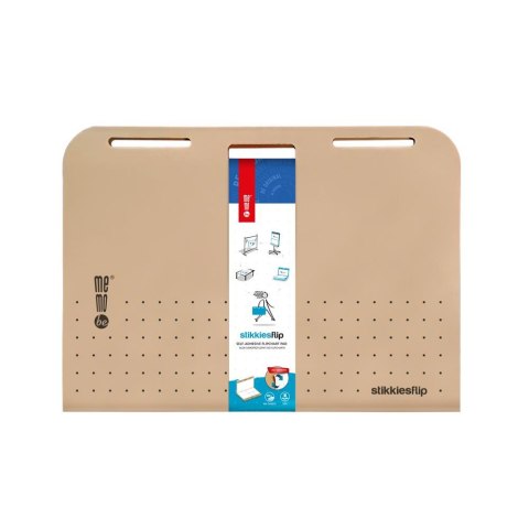 Blok samoprzylepny do flipchartów STIKKIESFLIP mix rozmiarów MEMOBE
