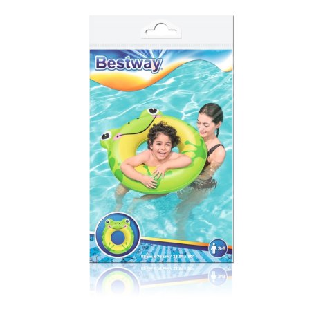 Koło do pływania dla dzieci żaba Bestway 36351Ż