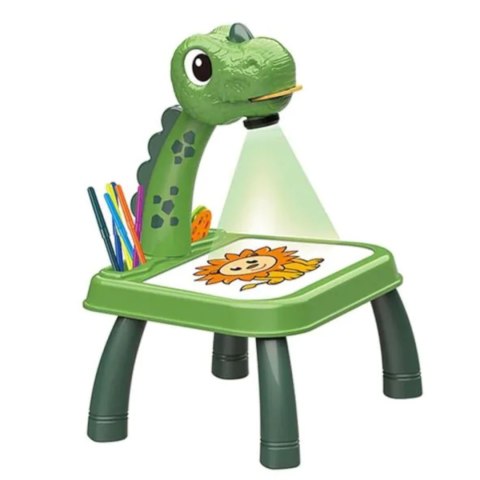 Projektor do rysowania stolik dinozaur mazaki 2201