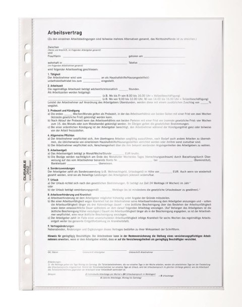 Koszulka krystaliczna DURABLE A4 (10) 60mic 2662-19 (X)