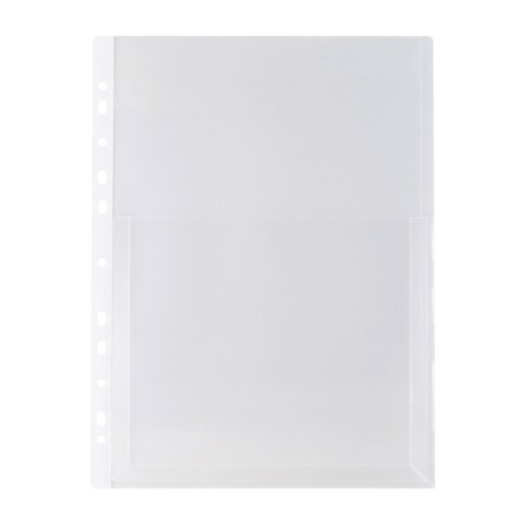 Koszulki_poszerzane na katalogi z klapką A4 180mic. ELBA (10szt) 100080754