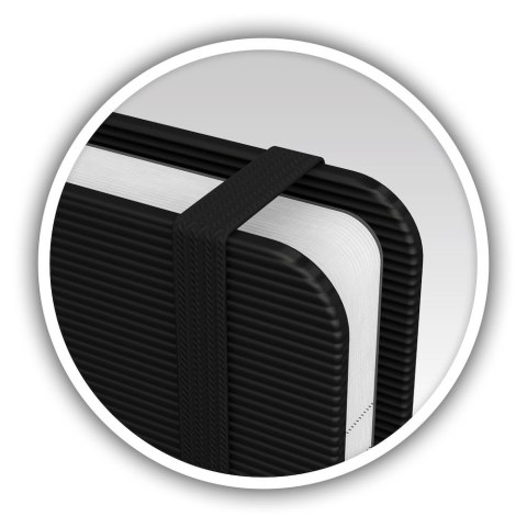 Notatnik_OXFORD SIGNATURE A5 80k 90g czarny, linia, 100735218