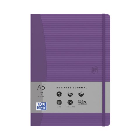 Notatnik_OXFORD SIGNATURE A5 80k 90g kobiece kolory, kratka, 40045815 100735213 pastelowe kolory