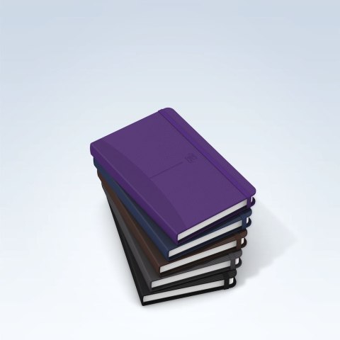 Notatnik_OXFORD SIGNATURE A6 80k 90g cielmne kolory, kratka, 100735207 (X)