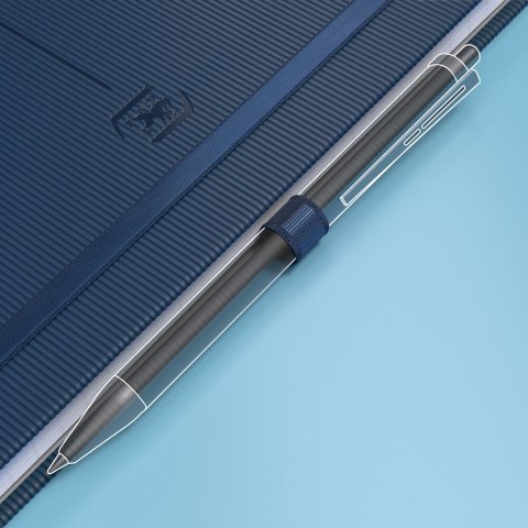 Notatnik_OXFORD SIGNATURE B5 80k 90g ciemne kolory, linia 100735214