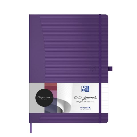 Notatnik_OXFORD SIGNATURE B5 80k 90g ciemne kolory, linia 100735214